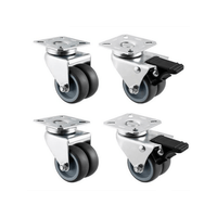 Bat Box Casters / 2x break 2x std