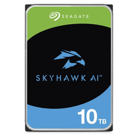 Seagate Skyhawk AI ST10000VE001. 10TB 3.5'' HDD Surveillance Drives; SATA 6GB/s Interface; 256MB Cache; RPM: 7200; 512e