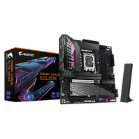 Gigabyte B860M Aorus Elite WiFi 6E Micro-ATX Motherboard Intel LGA1851 B860 DDR5 4-DIMM 3x M.2 USB4