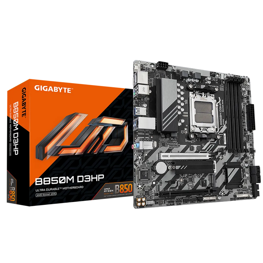 Gigabyte B850M D3H Plus AMD AM5 Micro-ATX Motherboard DDR5
