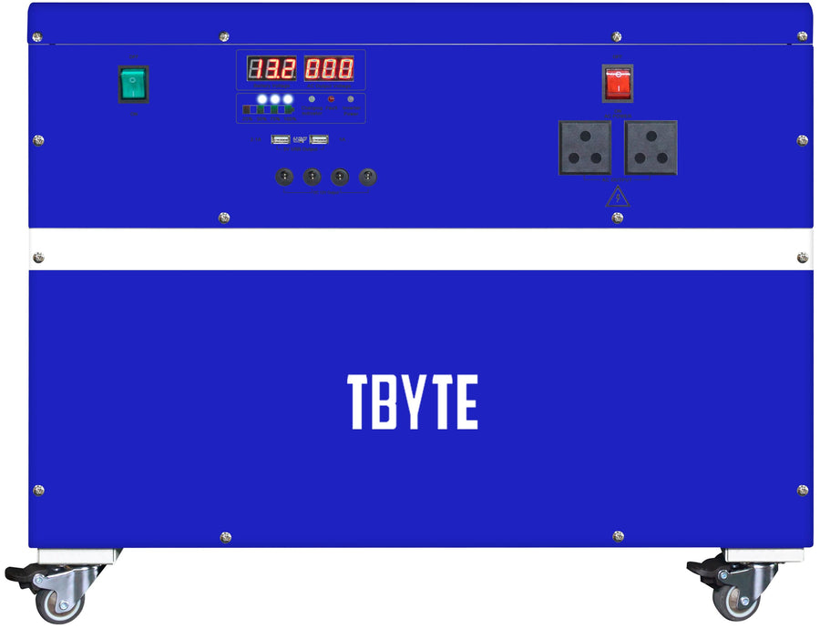 Tbyte 1500W Inverter with 12V 120AH Bat