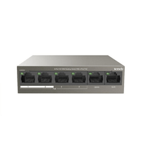 Tenda Switch 6 Port 10/100 4XPOE 63W