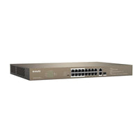 Tenda Switch 16 PoE 10/100 250W Rack