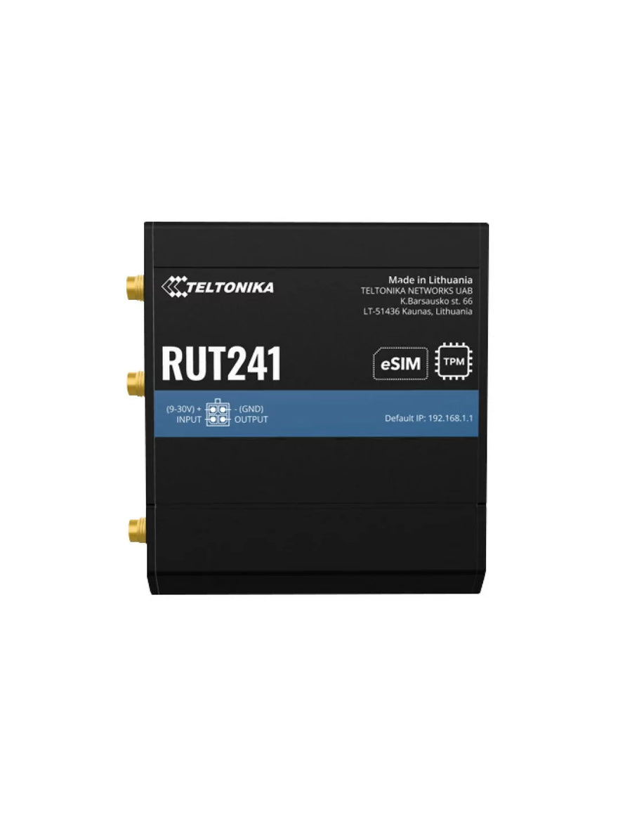 Teltonika eSIM LTE WiFi IoT Router with VPN | RUT241 eSIM