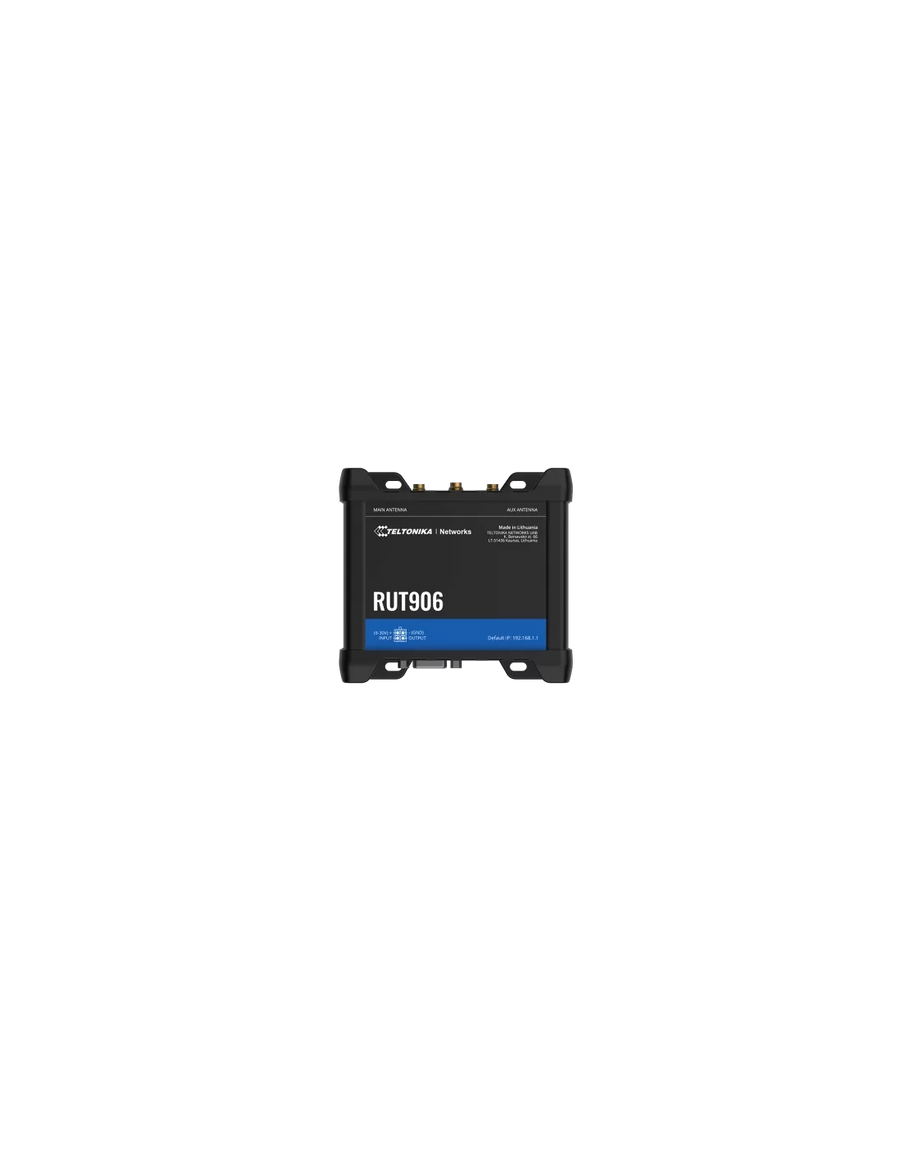 Teltonika RS232 / RS485 Industrial LTE Wi-Fi Router | RUT906
