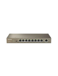 Tenda 9-Port Fast Ethernet Switch with 8-Port PoE | TEF1109P-8-63W