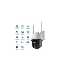 TP-Link VIGI 4MP Full Colour Wi-Fi Pan/Tilt Network Camera - Image 2