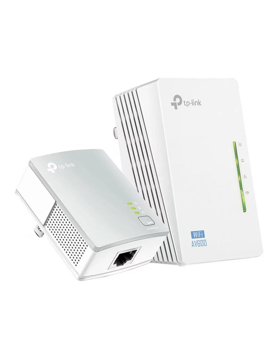 TP-Link WPA4220KIT 500Mbps Powerline Extender, 300Mbps Wi-FI Extender