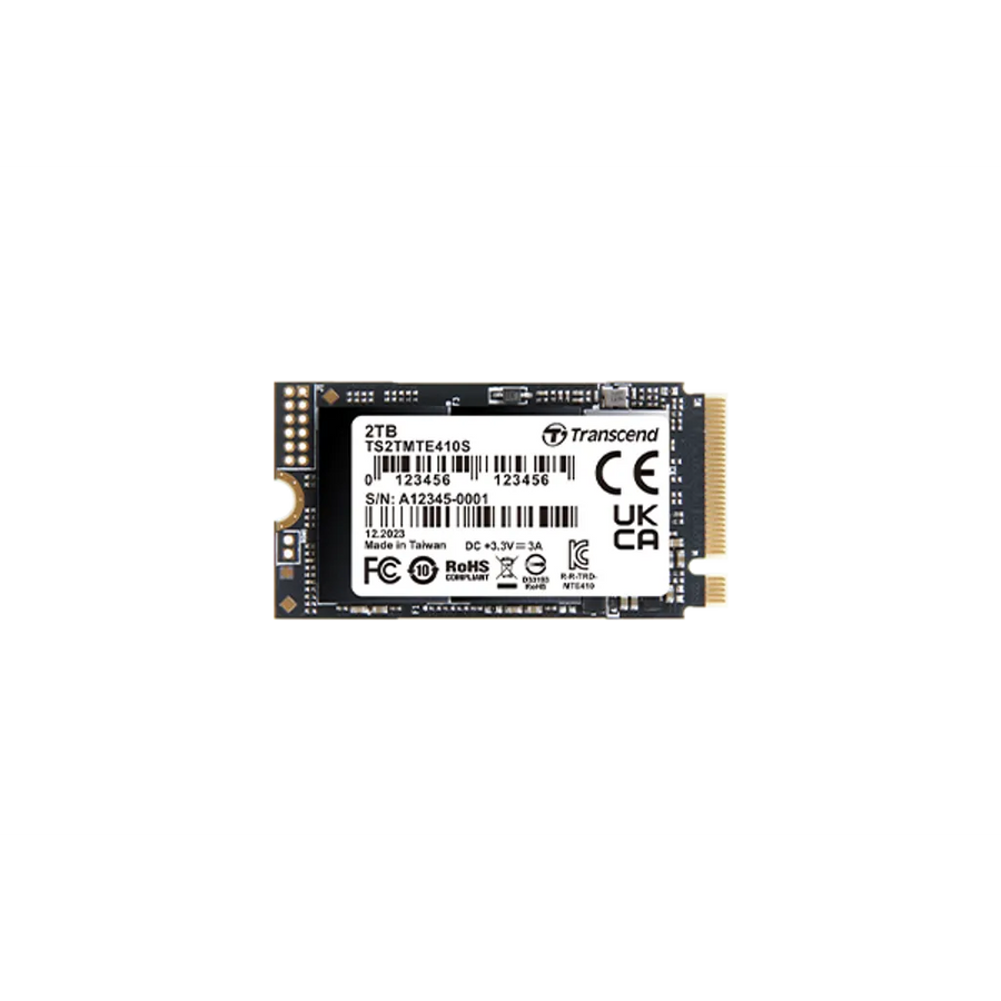 Transcend 410S 1TB M.2 2242 PCIe Gen4 NVMe SSD 5000MB/s Read 3D NAND