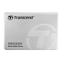 TRANSCEND 256GB SSD230 2.5' SSD DRIVE - SATA III 3D NAND with DRAM cache - 530MB/s Read 400MB/s Write - 140TBW