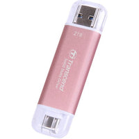 Transcend ESD310P 2TB Portable SSD USB-C 3.2 Gen 2 Pink - Image 3