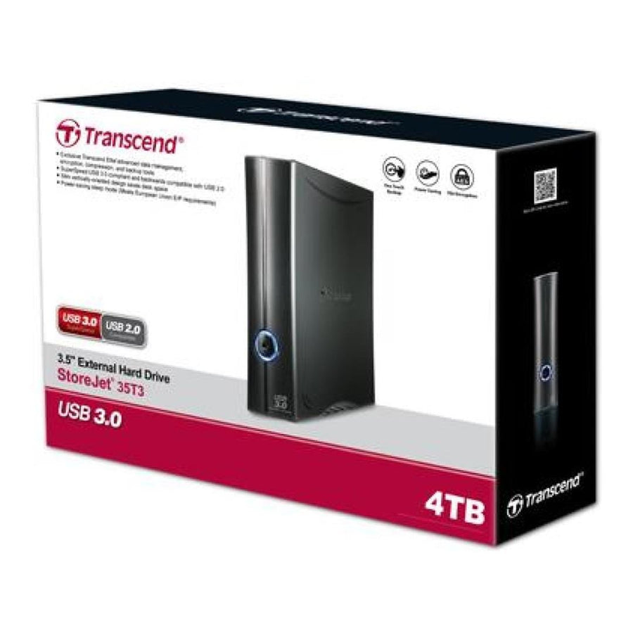 TRANSCEND STOREJET 4TB 3.5'' USB3.0 HDD