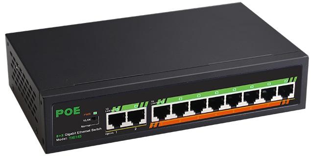 Mlink 8+2 Gigabit PoE Switch