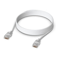 Ubiquiti UACC-Cable-Patch-EL-3M-W Nano-thin patch cable with 2.5 GbE support designed to show Etherlightin™ - Image 4