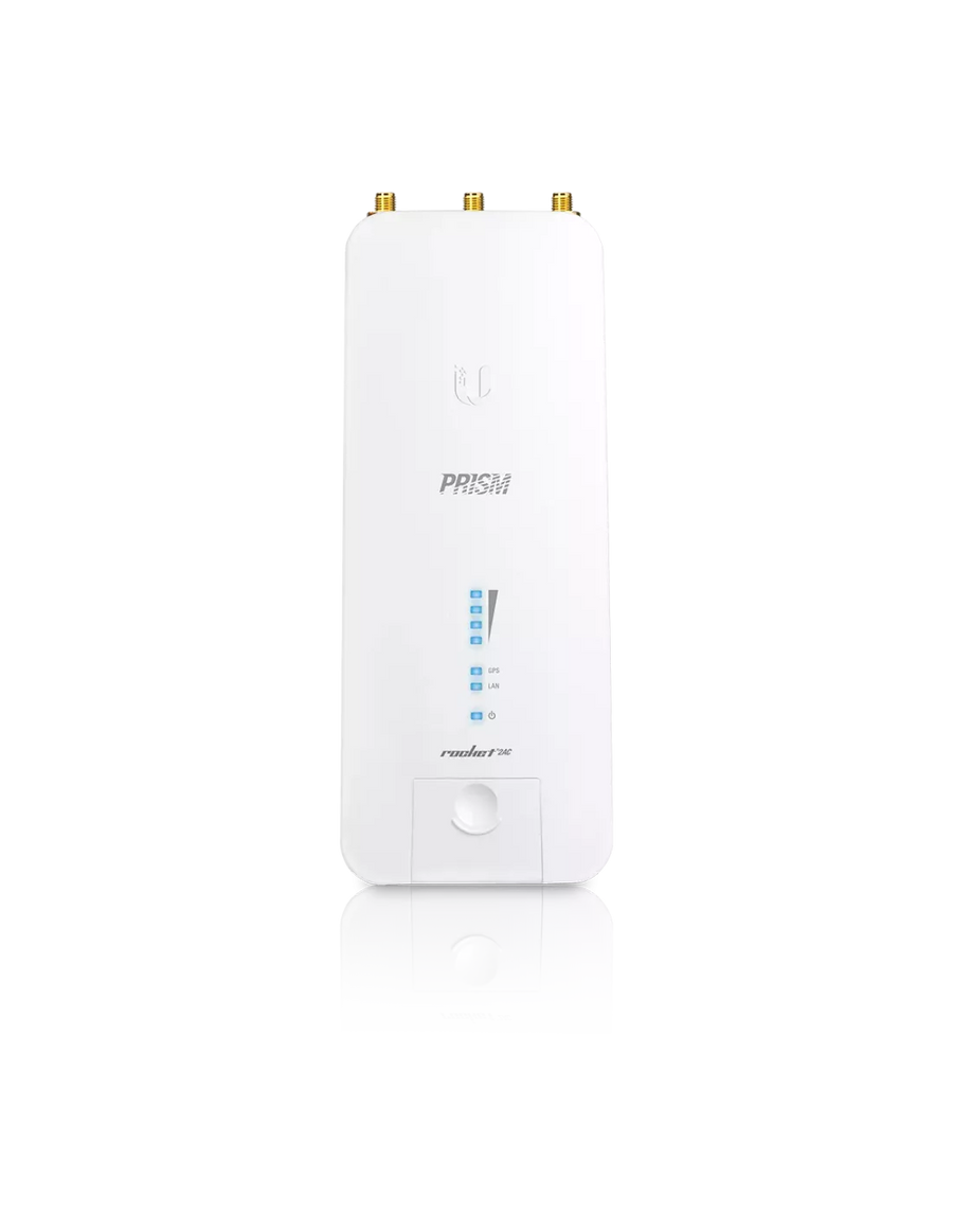 Ubiquiti UISP airMAX Rocket Prism 2AC 2GHz Radio Includes POE Injector | R2AC-PRISM