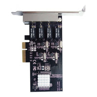 Vantec 4-Port PCIe Gigabit Ethernet Network Adapter Card Intel Chipset x4 PCIe 9K Jumbo Frame - Image 2