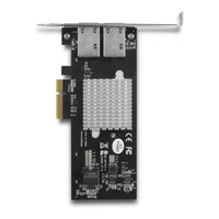 Vantec 2-Port 10G Network PCIe Card Intel X550-AT 10GBASE-T RJ45 Low Profile - Image 2