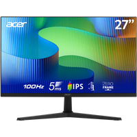 Acer 27″ FHD Monitor Round Stand FHD 5ms 100Hz IPS Monitor, Consumer (1920 x 1080) Inputs: HDMI, VGA