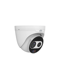 Uniview UNV 4MP Thermal Dual Spectrum Turret IP Camera 4mm (3mm Thermal)