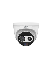 Uniview UNV 4MP Thermal Dual Spectrum Turret IP Camera 4mm (3mm Thermal)
