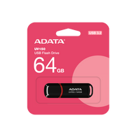 ADATA UV150 USB 3.2 64GB SNAP CAP BLACK