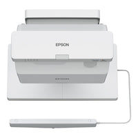 Epson 4100lm WXGA 1280x800 16:9 Laser 2USB 2VGA 3HDMI RS-232C LAN Wifi/Miracast NoBag White NoBracket UltraShortThrow Interactive