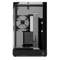 Aerocool APNX V2 Vision E-ATX Mid Tower PC Case Black 3 Tempered Glass Panels 4 ARGB Fans 360mm Radiator - Image 3