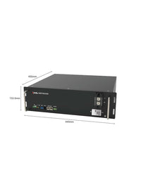 Vestwoods 51.2 V 100Ah (5.12kW) LiFEPO4 Battery | VW-BAT-LITH-VT48100E - Image 3