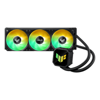 ASUS Cooler WB dimen:80.9x77x67.1 mm. Block Material :Copper. Radiator Dimens:397x120x27mm. Intel:1851;1700;1200/ AMD: AM4/5