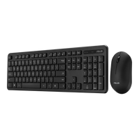 ASUS Keyboard and mouse|Wireless CW100 KB and Mouse|2.4 GHz connectivity|Black