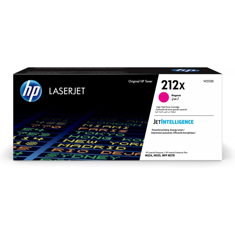 HP 212X High Yield Magenta Original LaserJet Toner Cartridge 10000 Pages