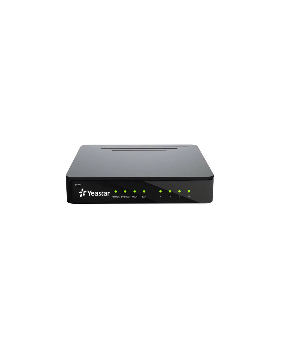 Yeastar P-Series 20-user PBX with 4 Analog Ports | P520