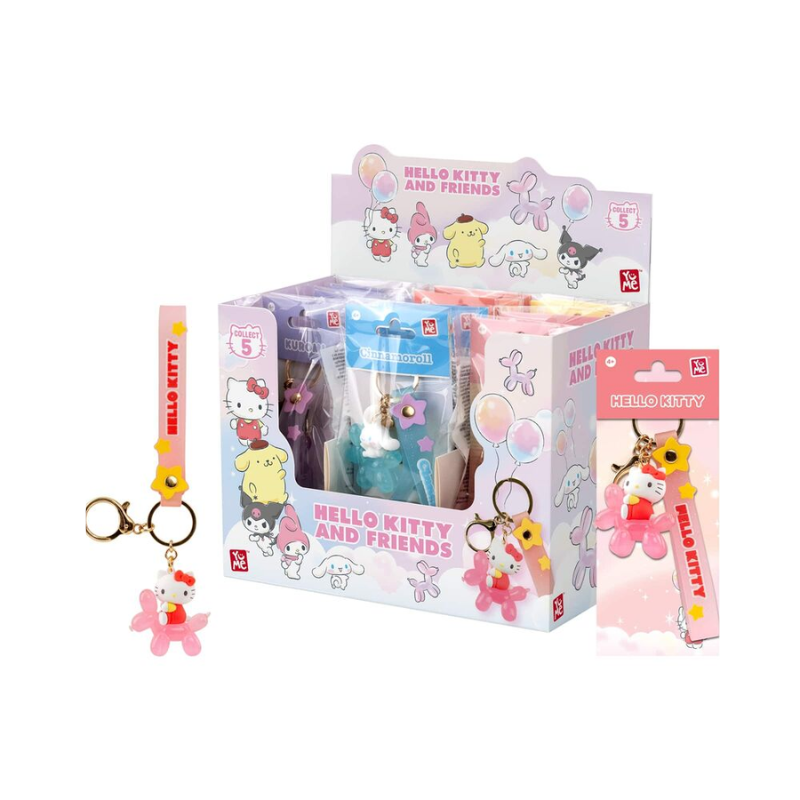HK&F Friends Keychain & Strap Balloon Series (12) - 1