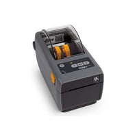 Zebra Direct Thermal Printer ZD411; 203 dpi; USB; USB Host; Modular Connectivity Slot; BTLE5; EU and UK Cords; Swiss Font; EZPL