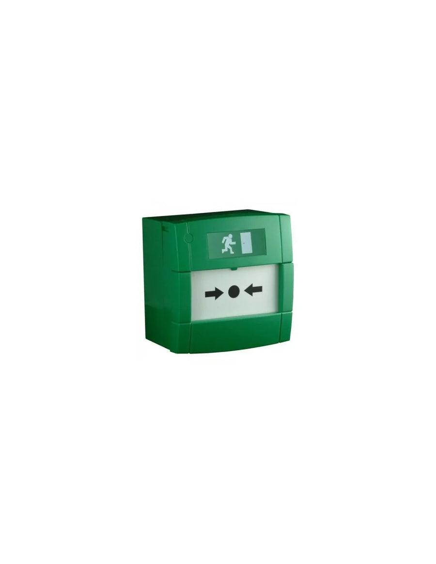 ZKTeco - Emergency Green Call Point - Resettable | ABK800