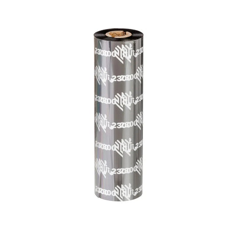 Zebra Original Wax Ribbon, 110mmx450m, 2300, Standard, 25mm core for ZT Series