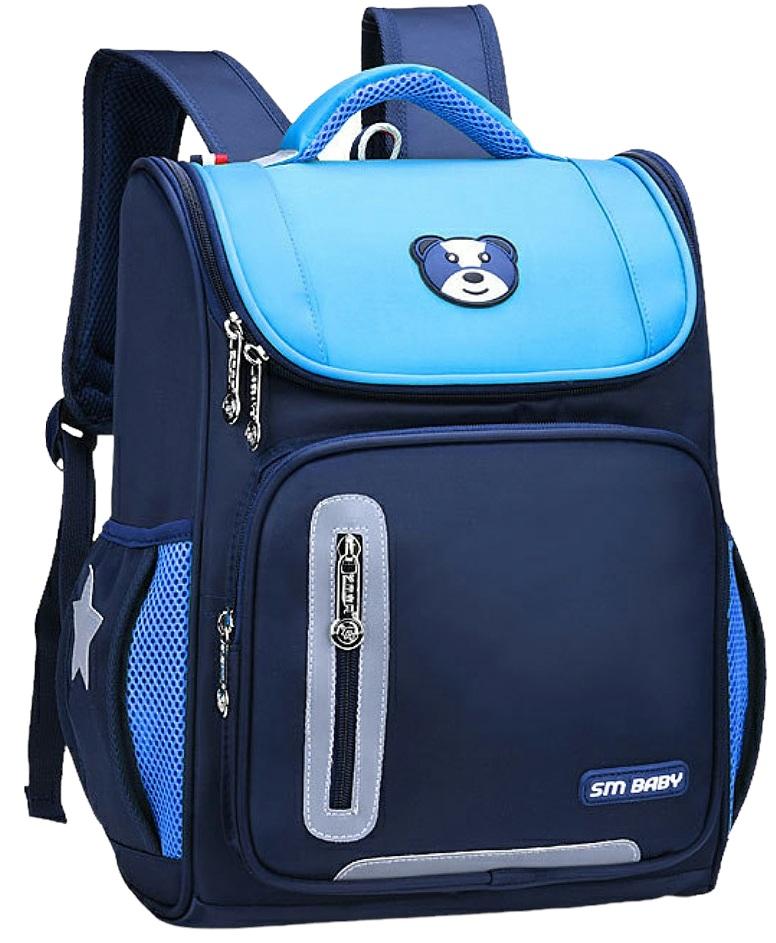 CS Baby Navy French & Blue Backpack