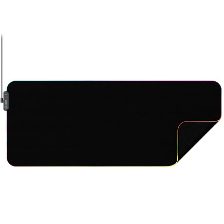 LORGAR Steller 919, Gaming mouse pad, High-speed surface, anti-slip rubber base, RGB backlight
