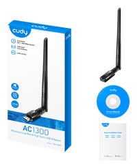 Cudy 1300Mbps Wi-Fi USB AC1300