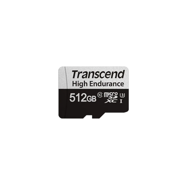 Transcend 512GB USD350V MicroSDXC Class 10 UHS-I U3 95MB/s Read Memory Card