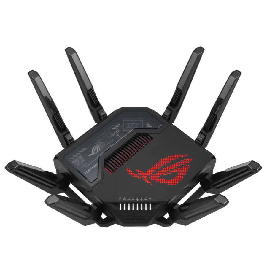 ASUS ROG Rapture GT-BE98 Quad-Band WiFi 7 Gaming Router 25Gbps Dual 10Gbps Ports