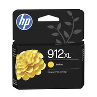 HP 912XL High Yield Yellow Original Ink Cartridge, 700 pages