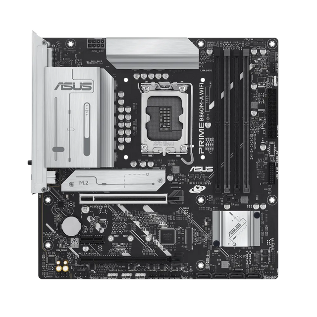 ASUS Prime B860M-A WiFi Micro-ATX Motherboard Intel LGA1851 B860 DDR5 256GB WiFi 6E 2x M.2 PCIe 5.0