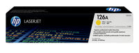 HP 126A Yellow Original LaserJet Toner Cartridge 1 000 pgs