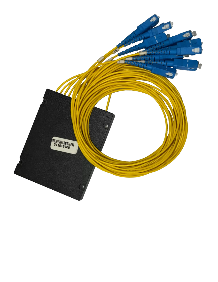 1:8 Optical Splitter with SC connectors, Box Shape