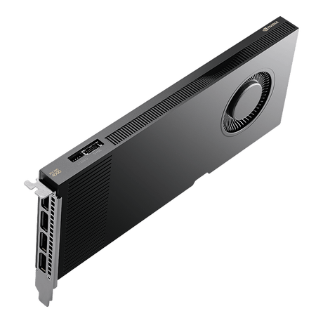 PNY NVIDIA RTX PRO 4000 Blackwell PCI-Express x16 Gen 5.0; 24 GB GDDR7 ECC 192-bit; 672 GB/s 140W; 4x DP 2.1b; Single Slot