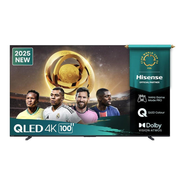 Hisense LEDN100Q7Q 100 Inch Qled 144Hz 4K Smart TV