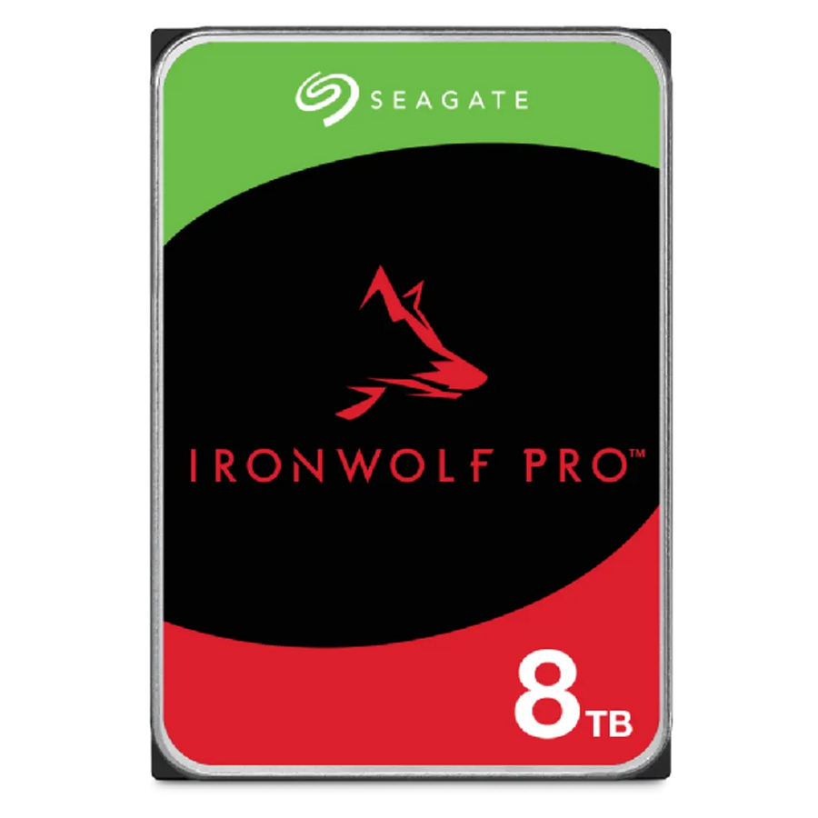 Seagate IronWolf Pro 8TB 7200RPM 3.5-inch SATA III NAS Hard Drive 256MB Cache
