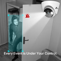 TP-Link 4MP 4mm Full Colour Turret Wi-Fi Camera - Image 5