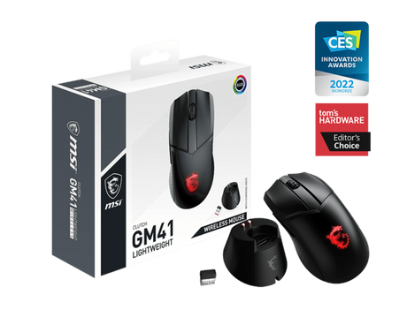 MSI Clutch GM41 Lightweight Gaming Mouse